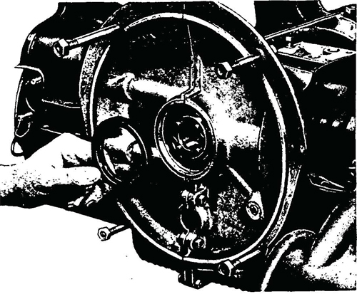 Figure 21—Removing Crankcase Oil Seal