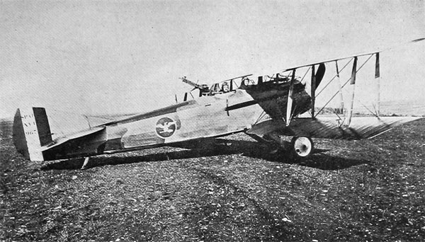 French-Made American Spad at the Front 